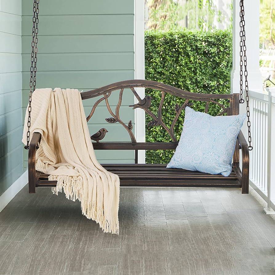 81+4gXqAoVL._AC_UF894,1000_QL80_ metal porch swing with pillow