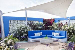 Tranquil garden Umbrella or Sail Shades
